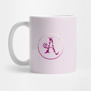 Monogram, letter A Mug